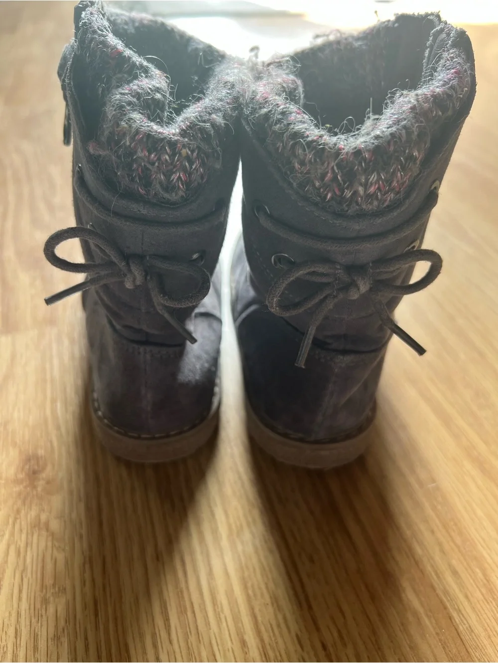 Cat & Jack gray suede